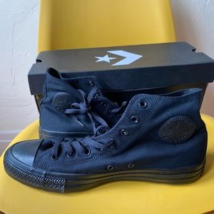 Brand New black - high top Converse Chuck Taylor’s